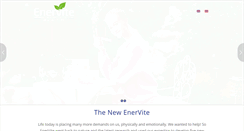 Desktop Screenshot of enervite.com.au